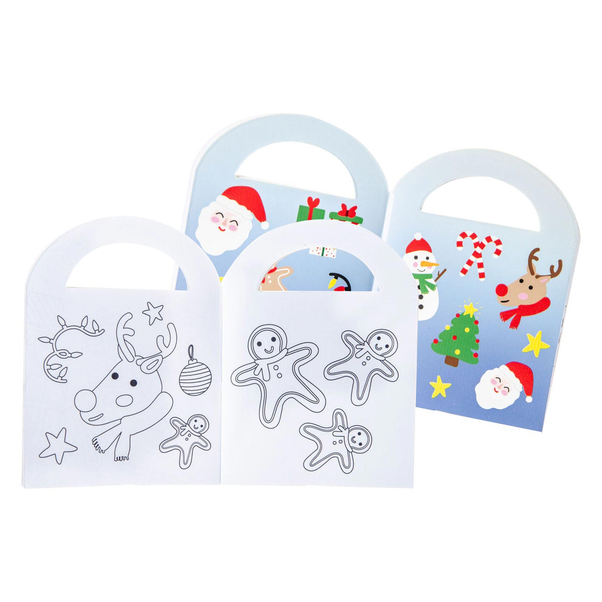 Livre de coloriage Duckiez avec autocollants de Noël