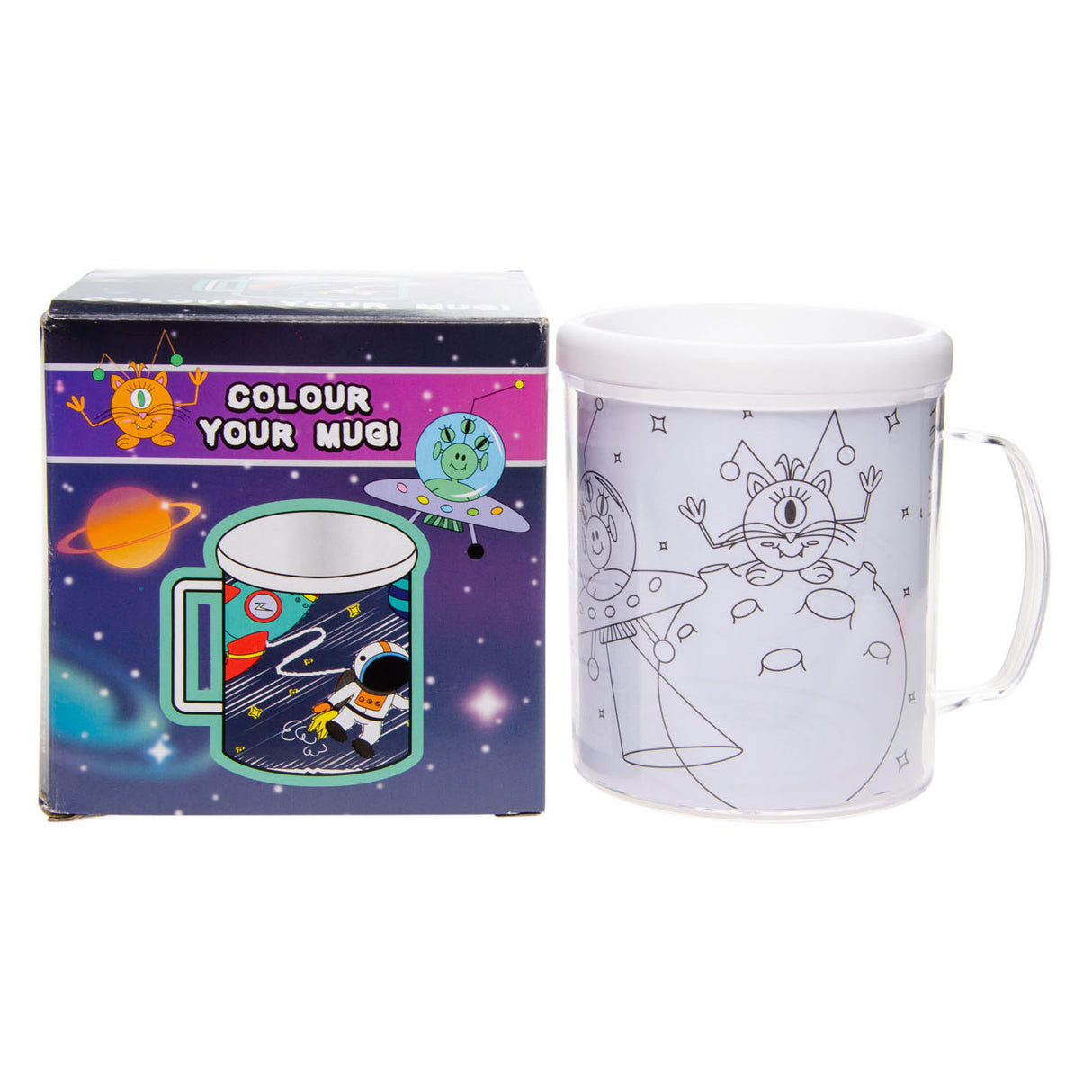 Duckiez colorie votre propre espace de tasse