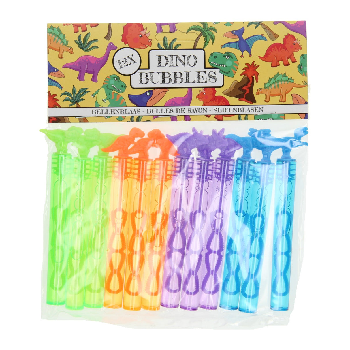 Duckiez Bubble Blisters Dinosaurus, 12e.