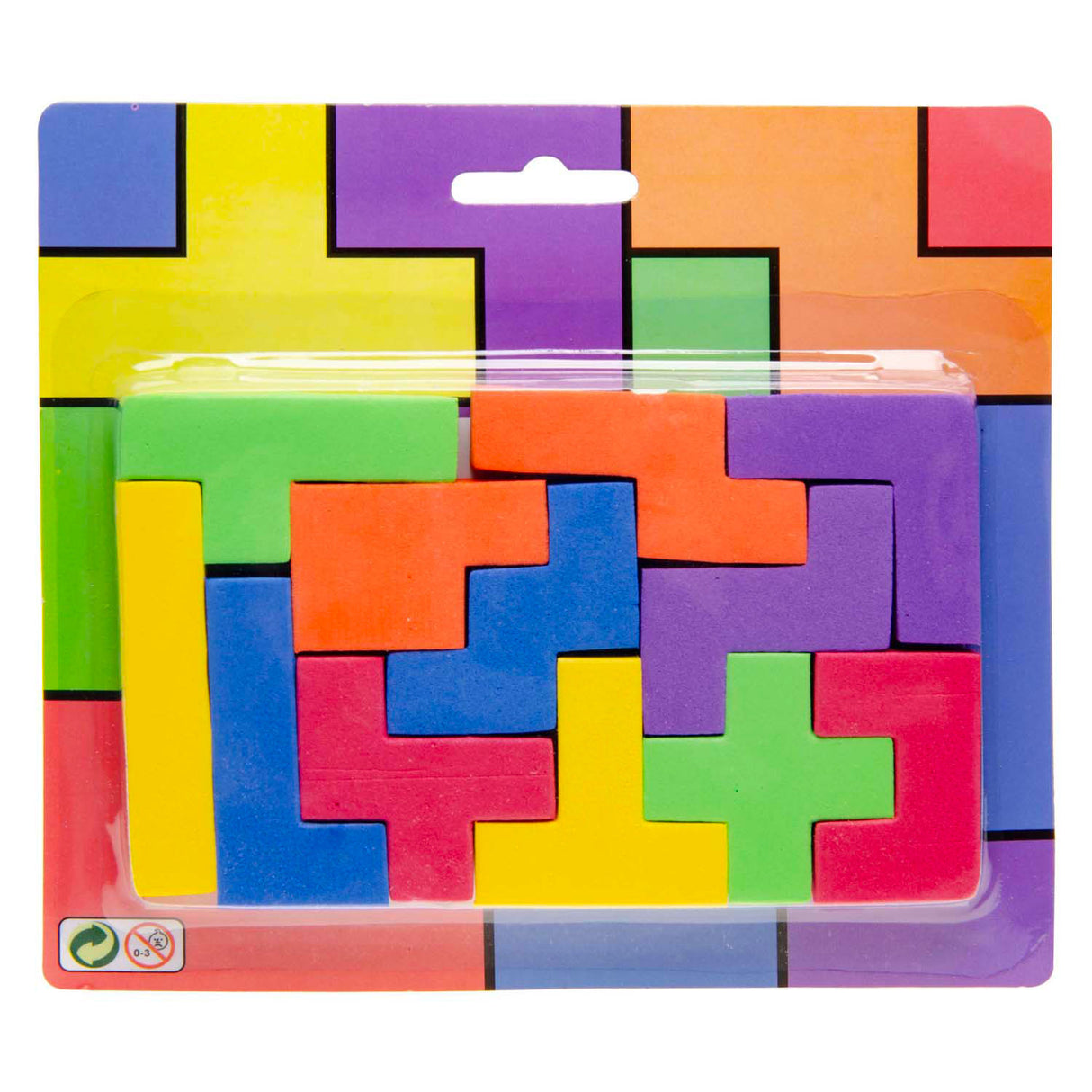Puzzle tangram Duckiez en mousse