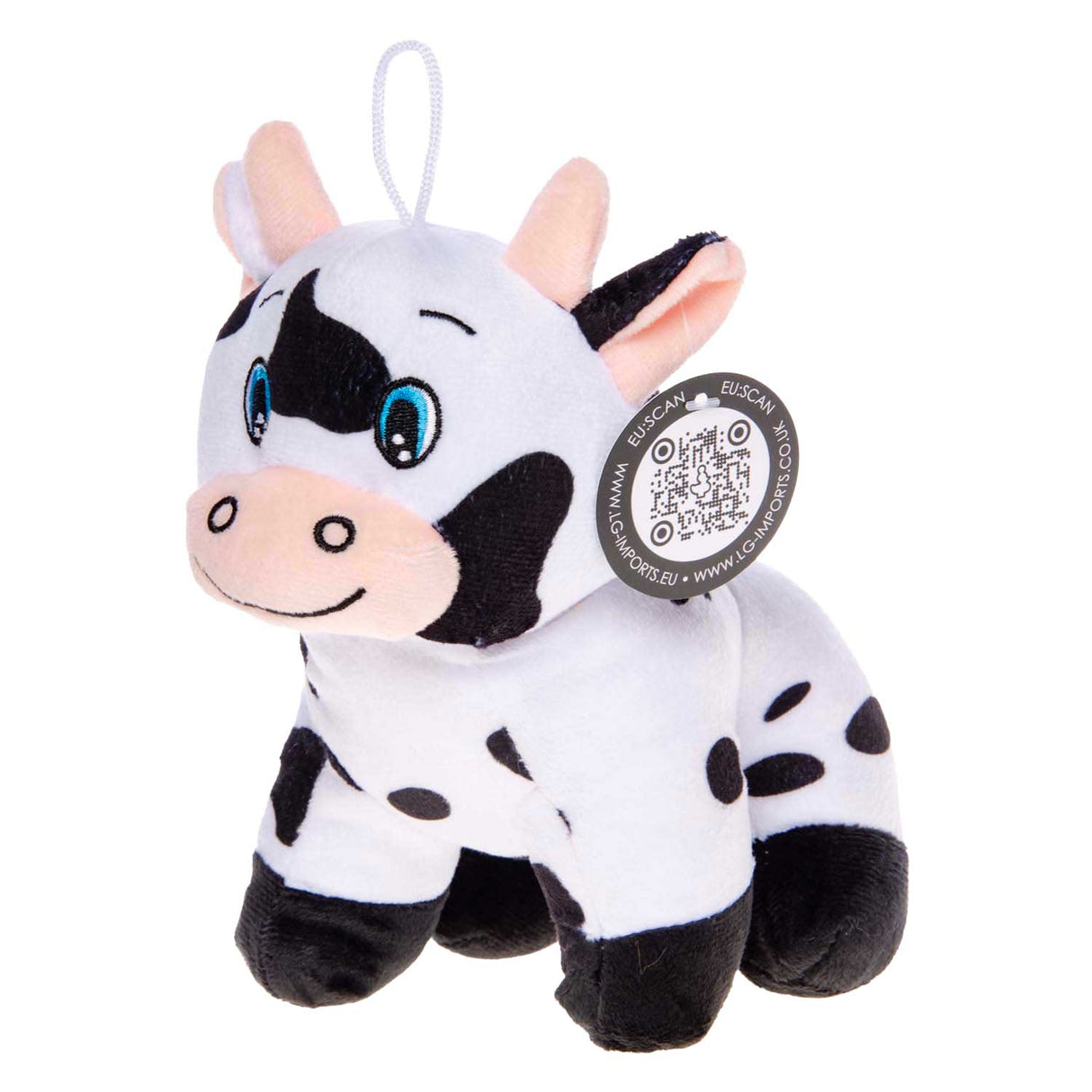 Duckiez peluche peluche animaux de la ferme - vache