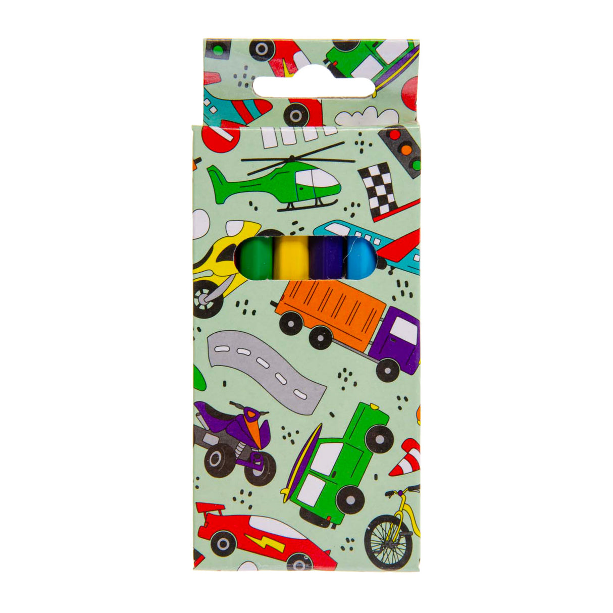 Crayons de couleur Duckiez véhicules, 6 pcs.