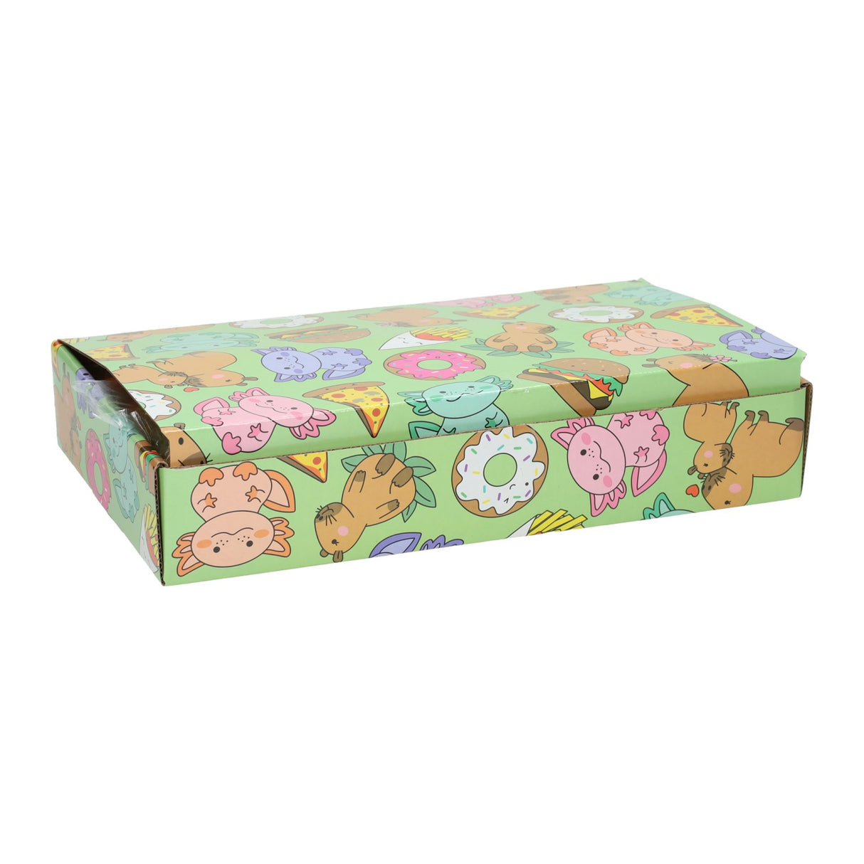 Duckiez porte-clés canard mousse coloré - 24 pcs