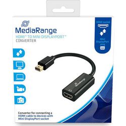 Adaptateur de câble mediarange mrcs176 noir