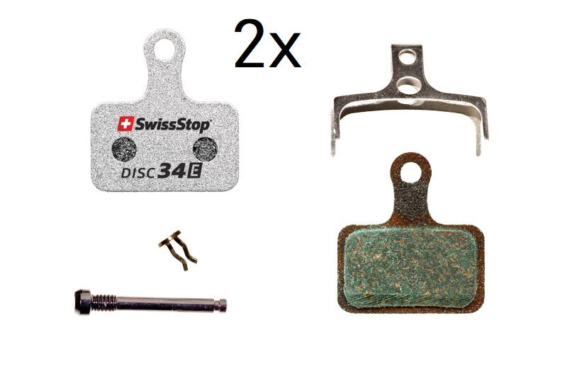 Sram swissstop paire de plaquettes de frein à disque fair disc 35 e 2x1 paire