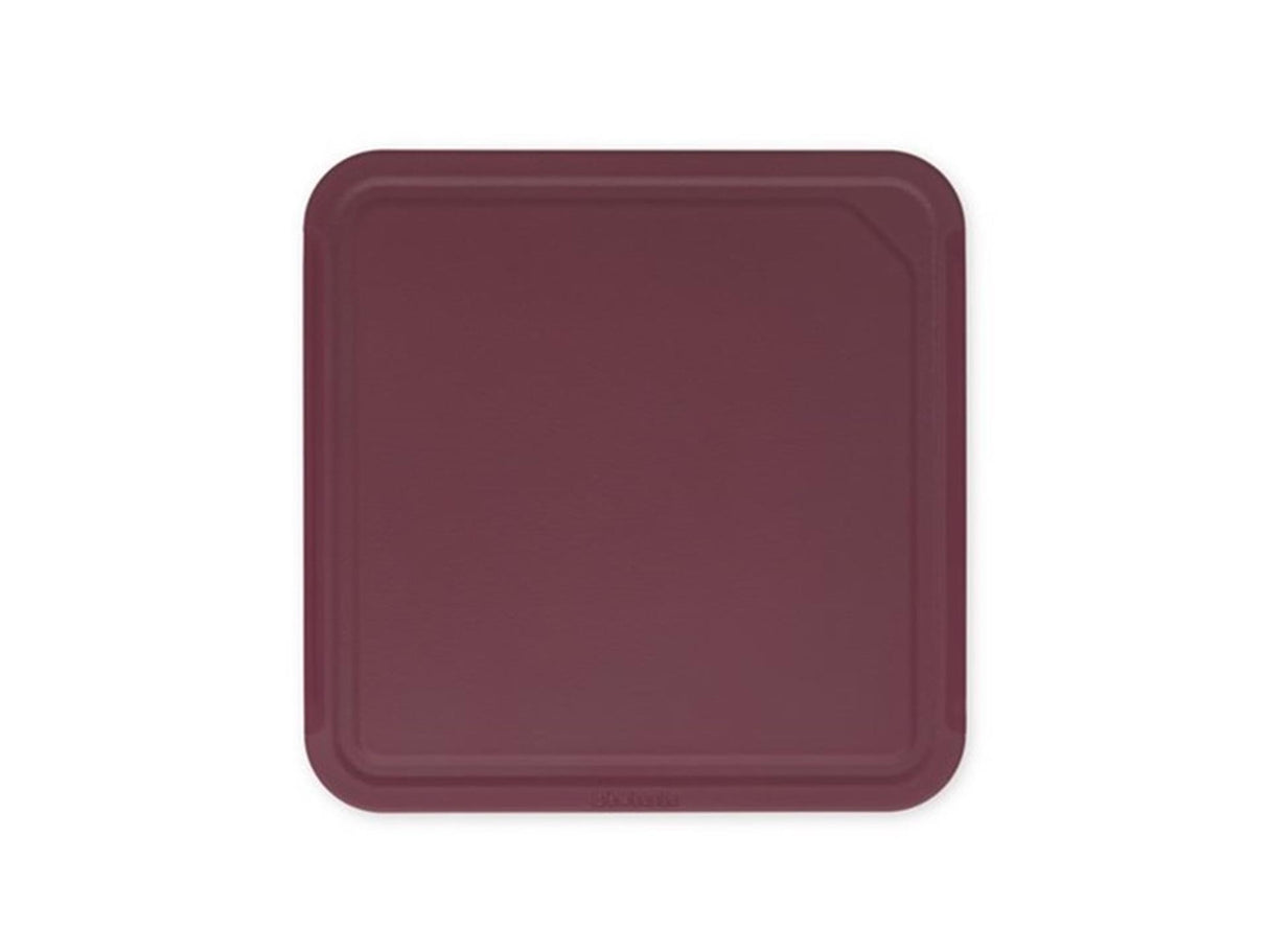 Brabantia planche à découper moyenne savoureuse+ aubergine rouge