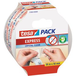 Ruban d'emballage tesa transparent 50000