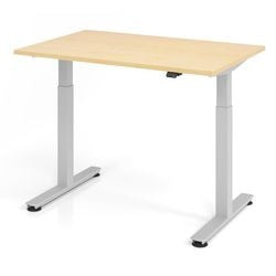 Bach zit-sta bureau hammerer zit-sta bureau hammerer vxmst melamine esdoorn