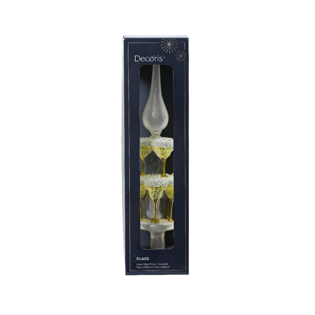 Verre tour à champagne Decoris Peak 31cm