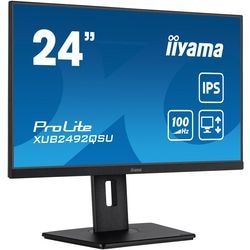 Moniteur Iiyama prolite xub2492qsu-b1 23,8 (noir (mat), HDMI, port d'affichage, 3x USB-A, USB-C)