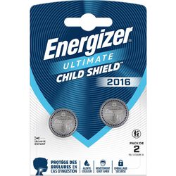 Enerdis pile bouton électrificateur ultime lithium 3v cr2016 (2pcs)