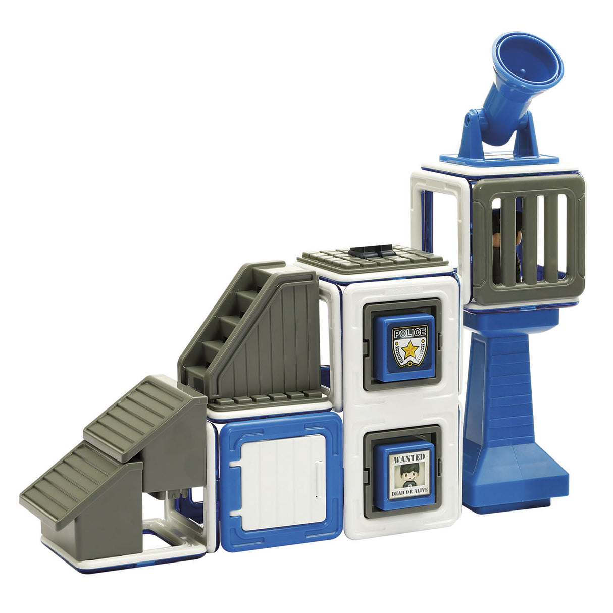 Magformers S.T.E.M. Incroyable ensemble de police, 50 pièces.