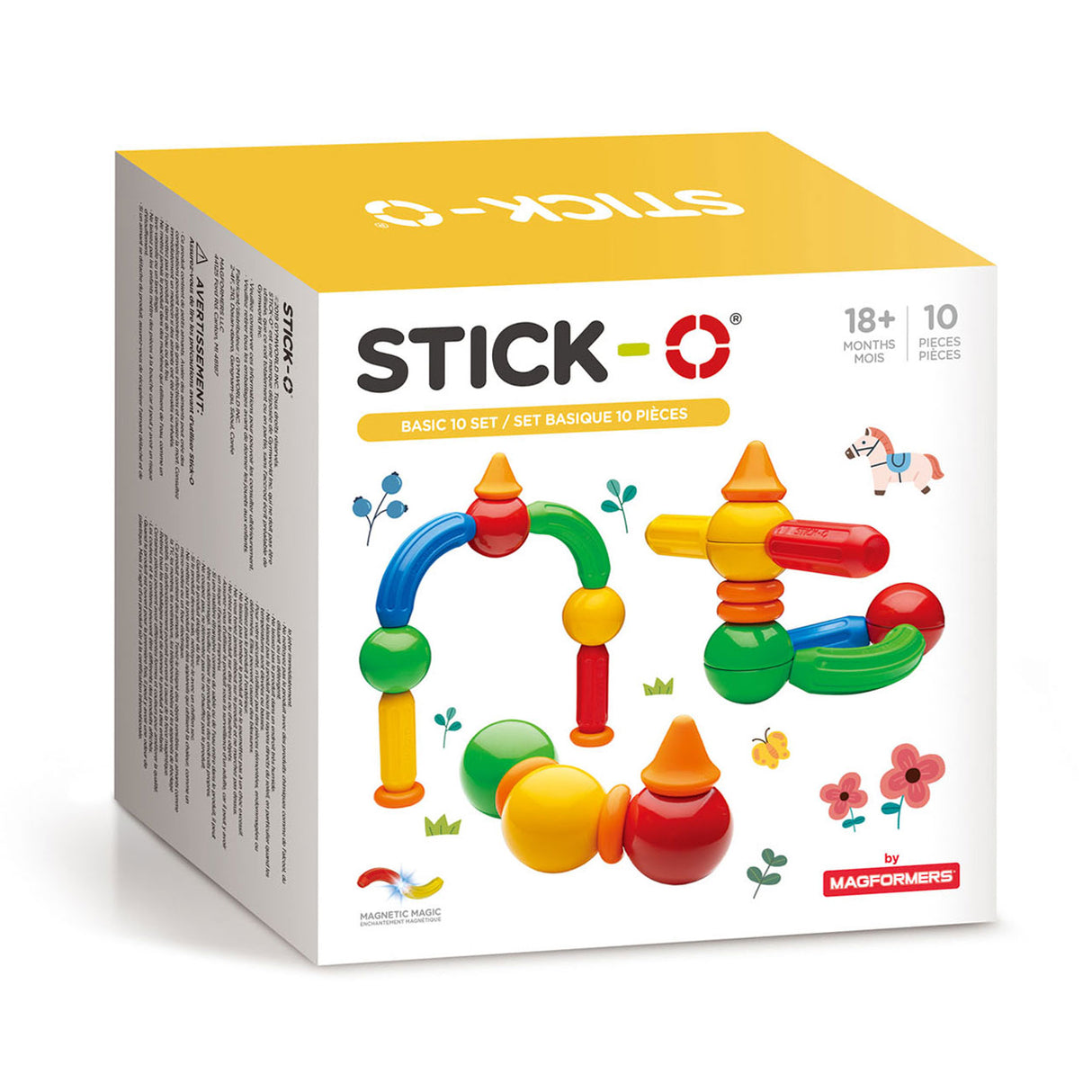 Kit de base Stick-o, 10 pièces.