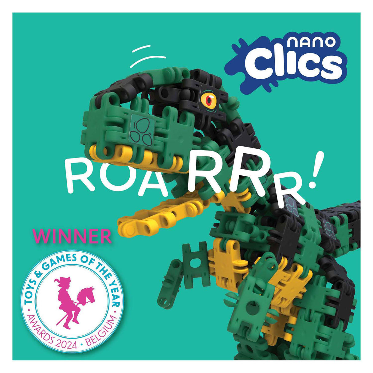 Clics nano - constructeurs créatifs, 500 pcs.