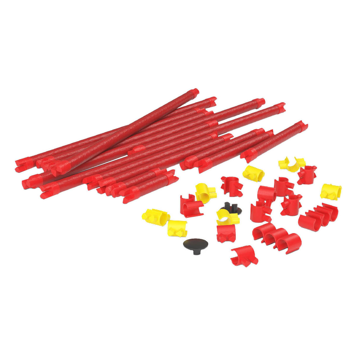 Tiges de construction flexibles Clics Spaghettiez Velociraptor, 34 pcs.