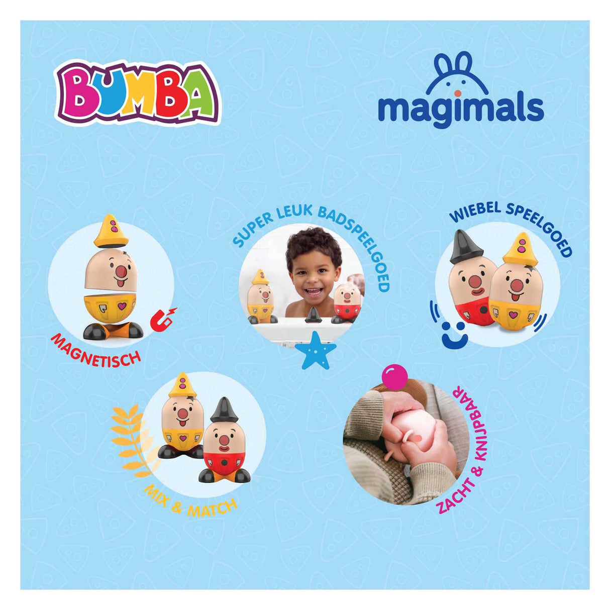 Clics magimals wibbly wobbly bumba - 8 pcs.
