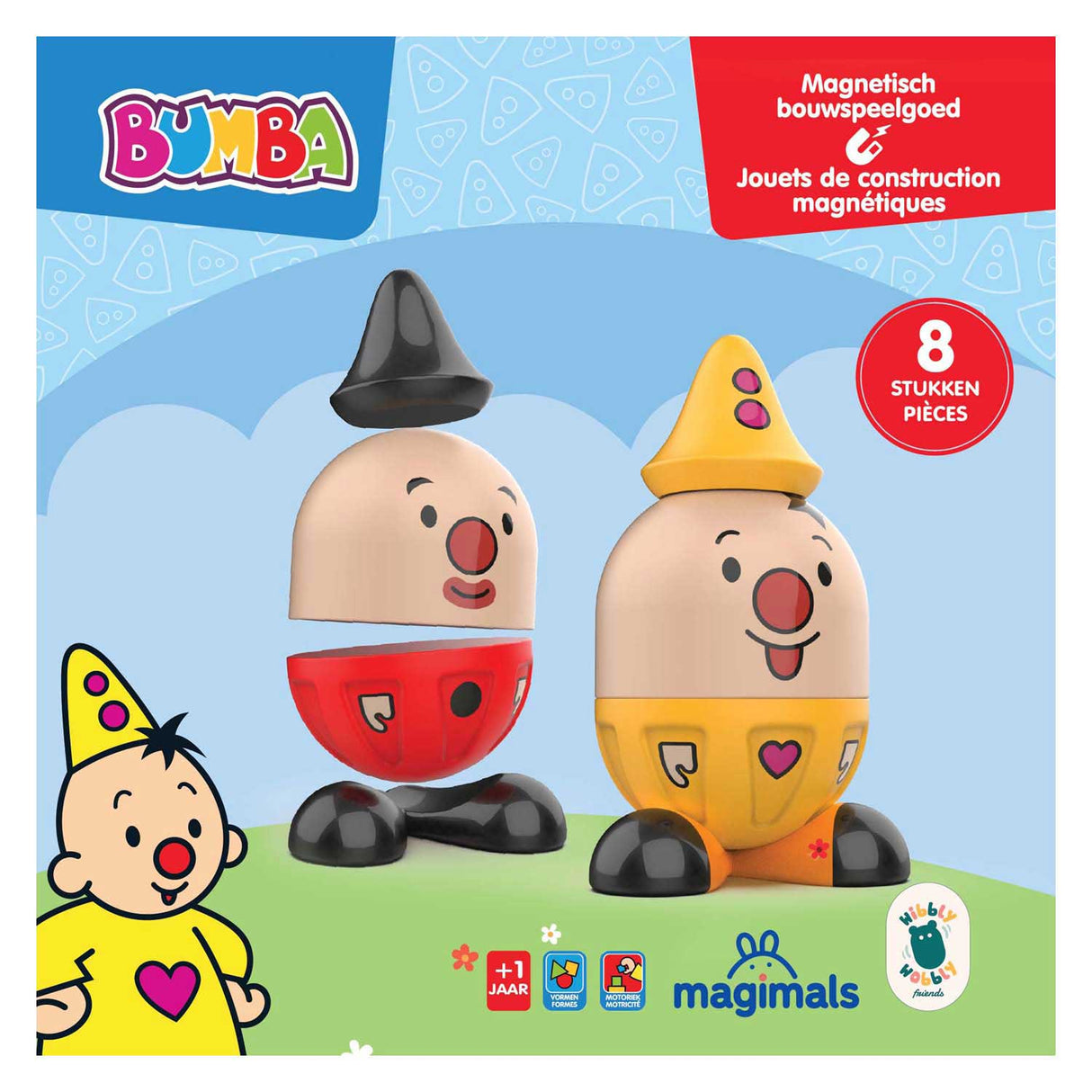 Clics magimals wibbly wobbly bumba - 8 pcs.