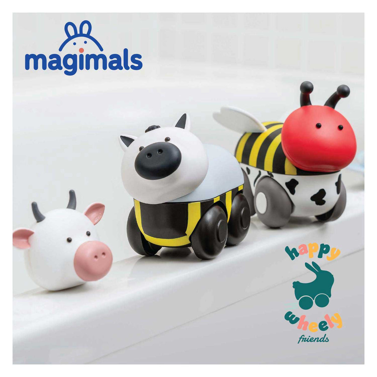 Boîte à insectes Wheely Clics Magimals - 6 pcs.