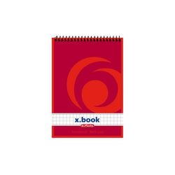 Bloc-notes herlitz a6, 50 feuilles carrées