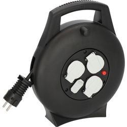 Enrouleur de câble brennerstuhl vario line 4 prises 10 m