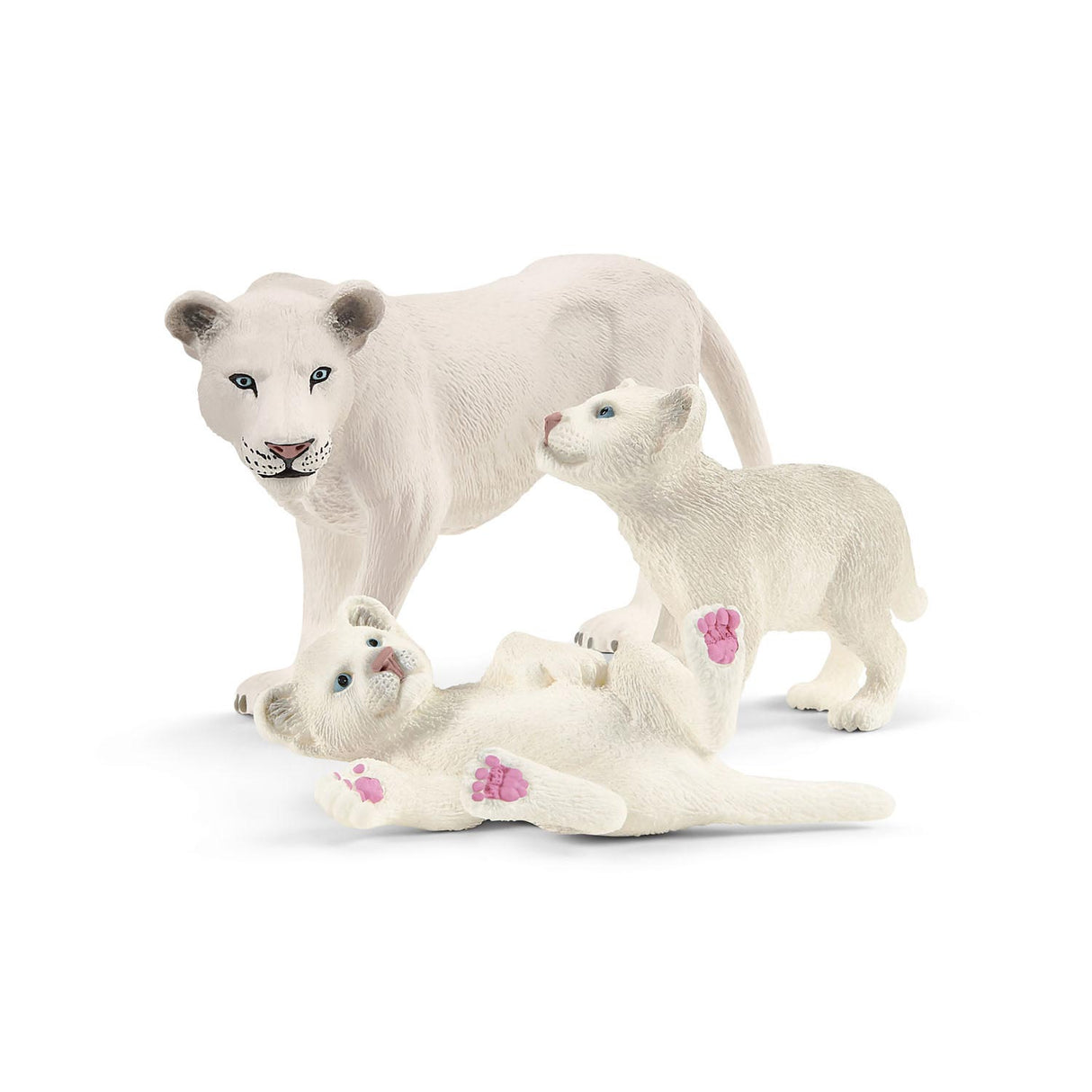 Schleich mère lion sauvage avec ses petits 42505