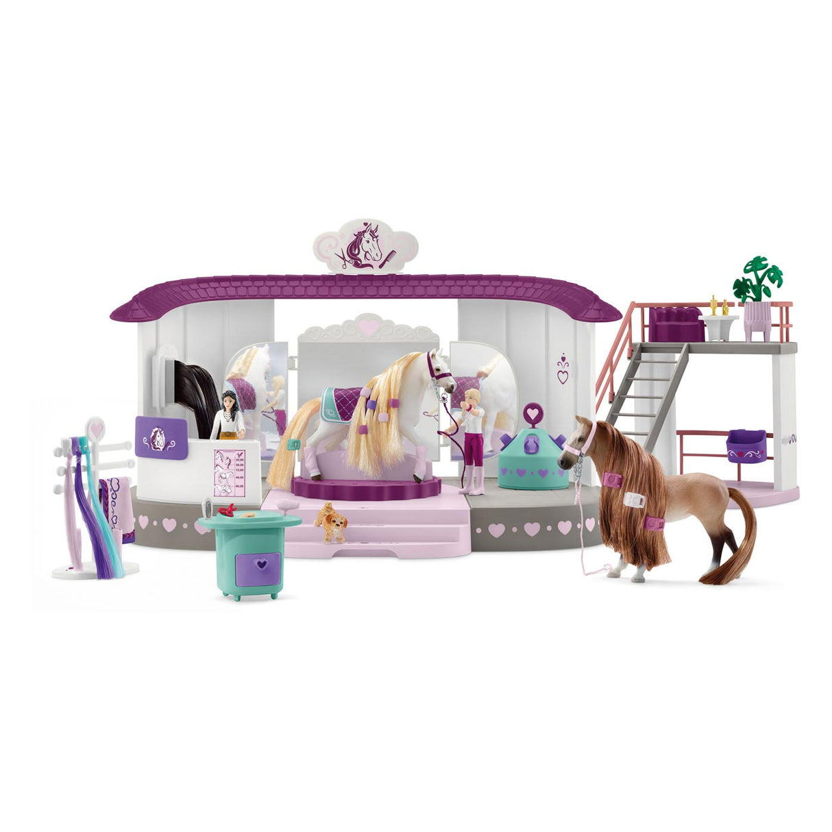 Salon de beauté du club hippique Schleich 42588
