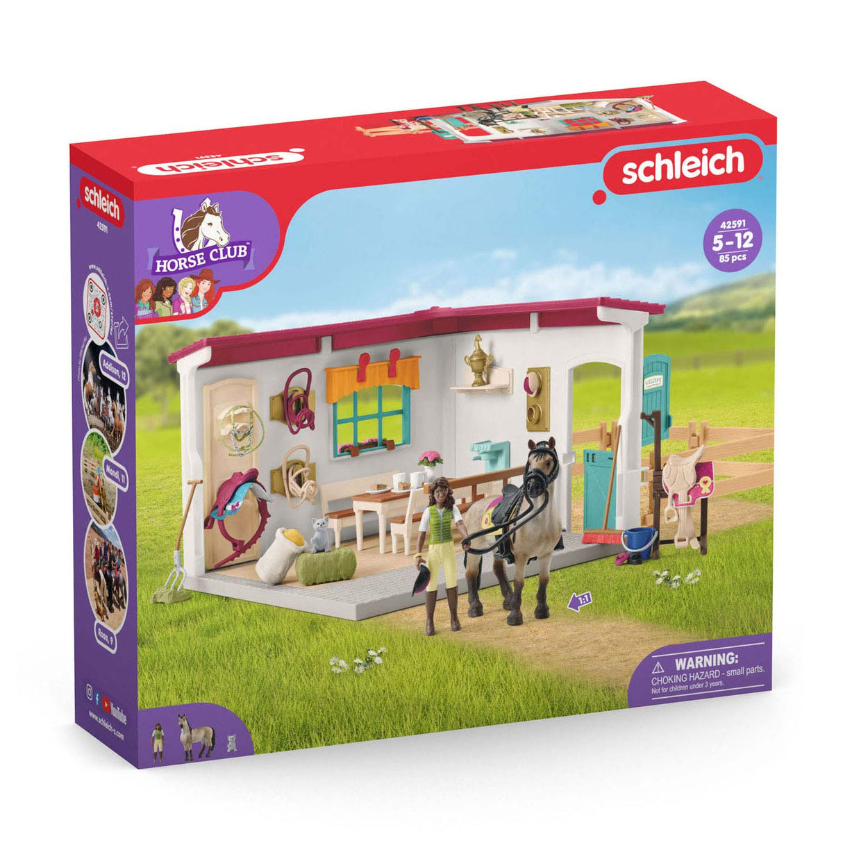 Extension de sellerie du club hippique Schleich 42591