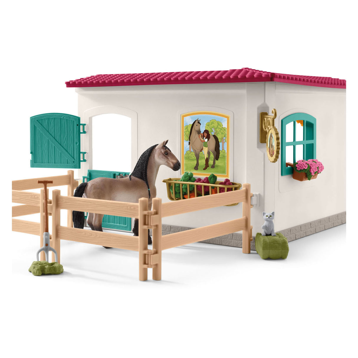 Extension de sellerie du club hippique Schleich 42591