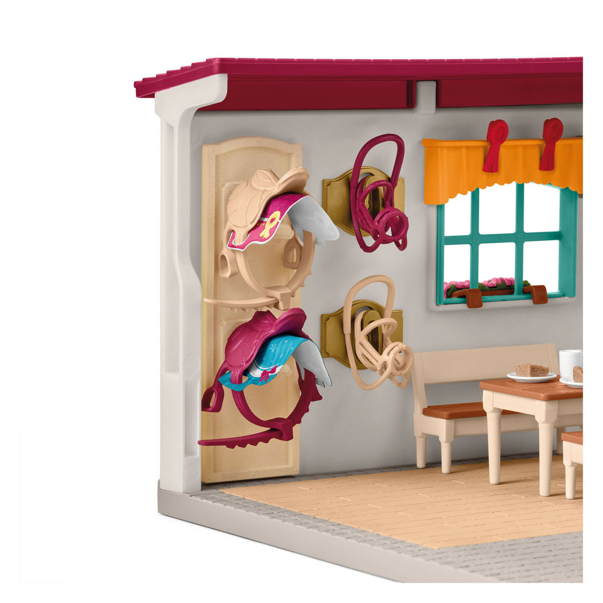 Extension de sellerie du club hippique Schleich 42591