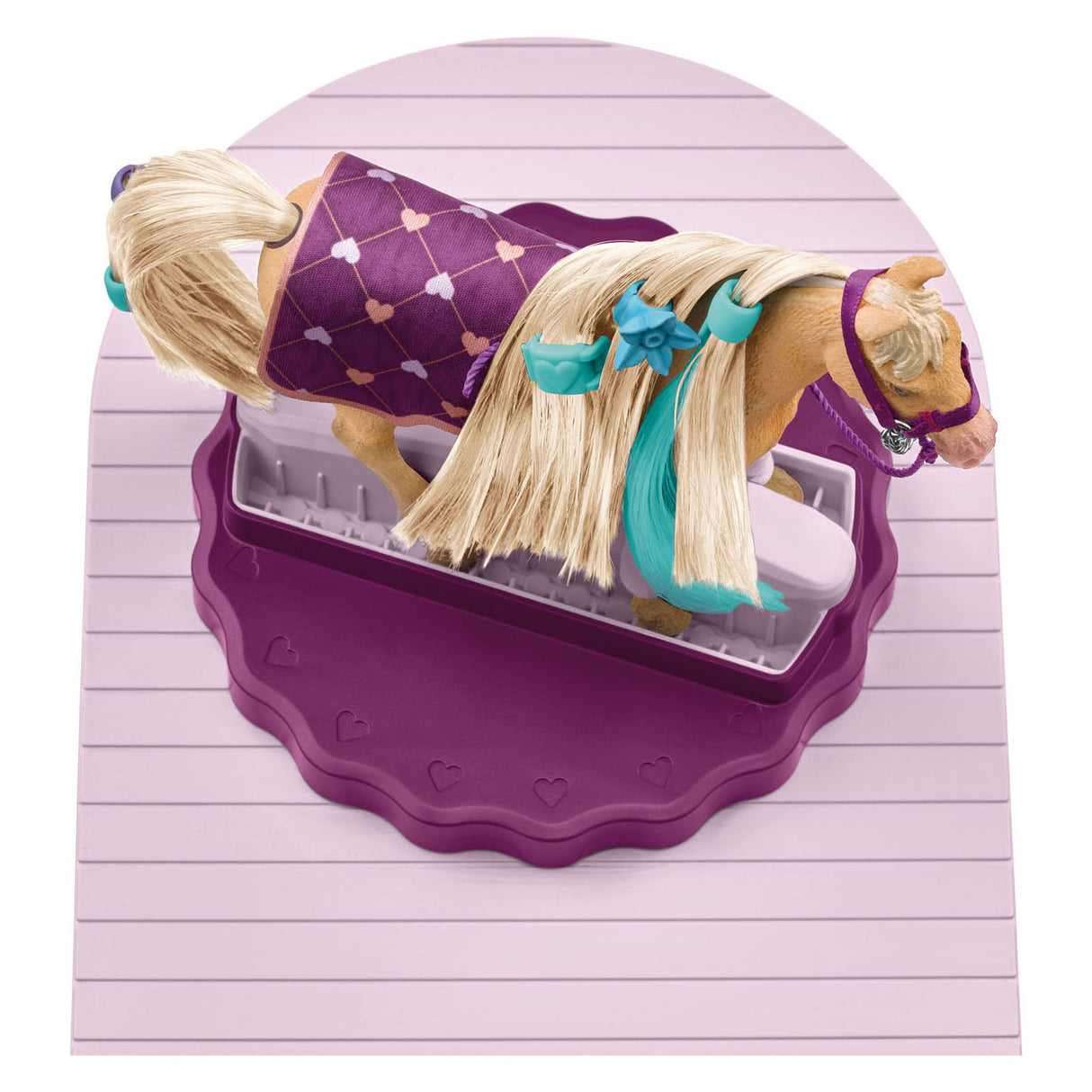 Schleich horse club sofia's beauties - station de soins pour chevaux - mode, jouets de mode - 42617