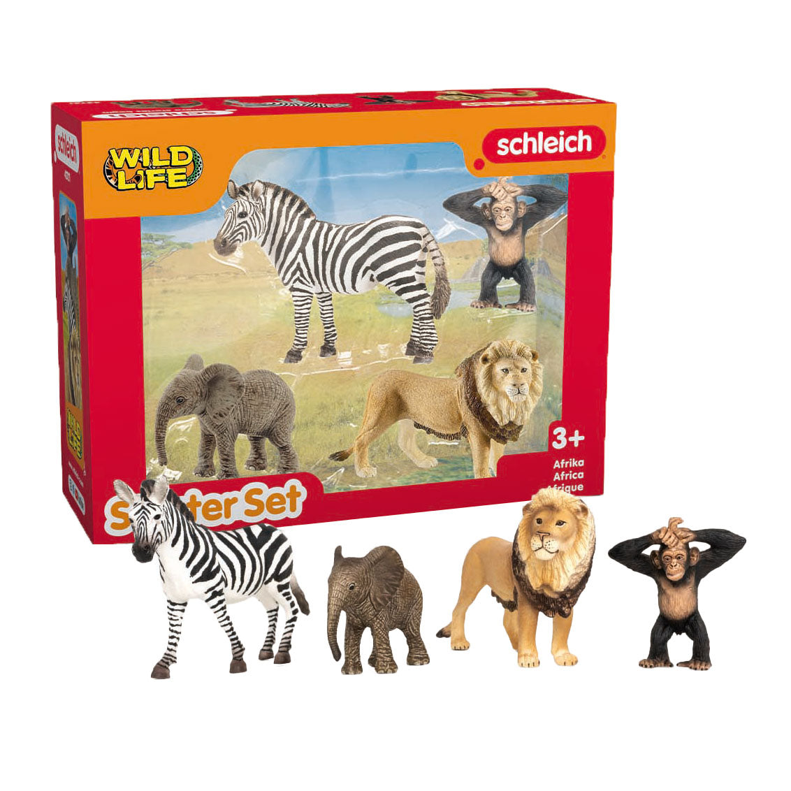 Schleich Kit de démarrage pour la vie sauvage en Afrique 42721