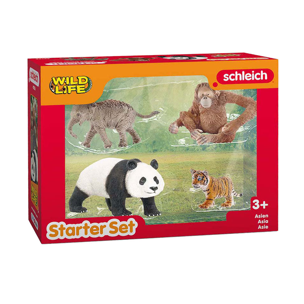 Schleich Kit de démarrage pour la vie sauvage en Asie 42736
