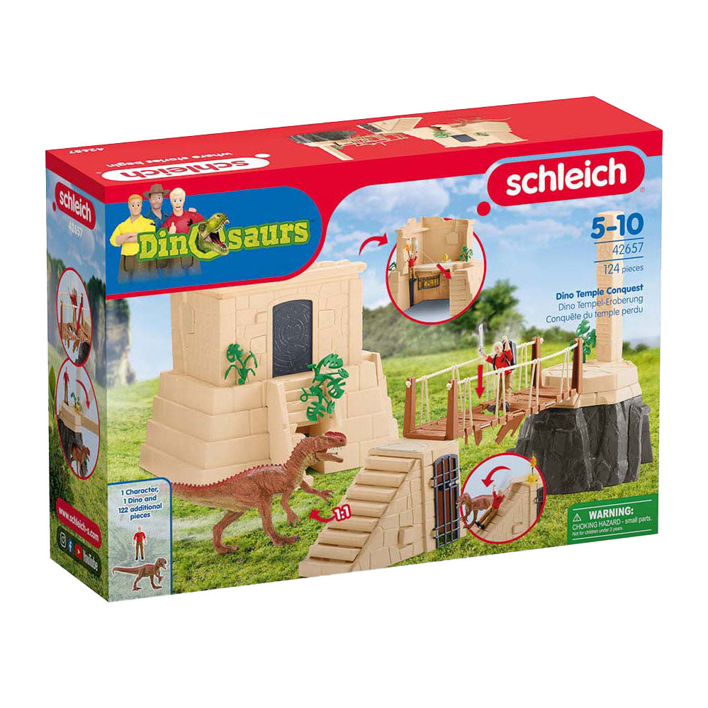 Conquête du temple des dinosaures Schleich 42657