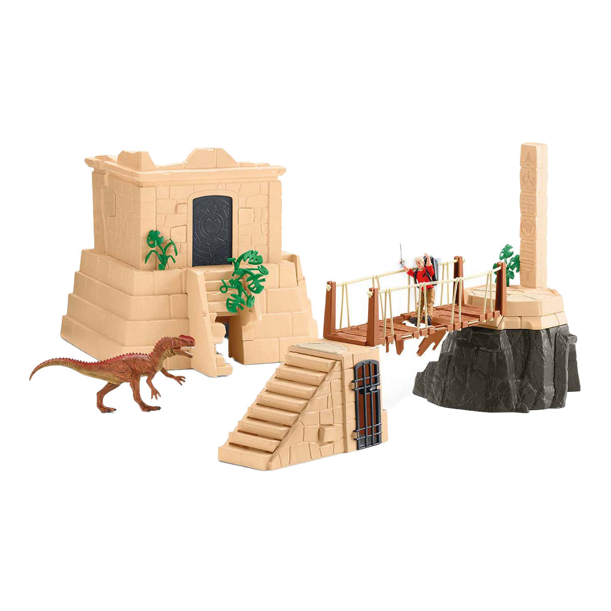 Conquête du temple des dinosaures Schleich 42657