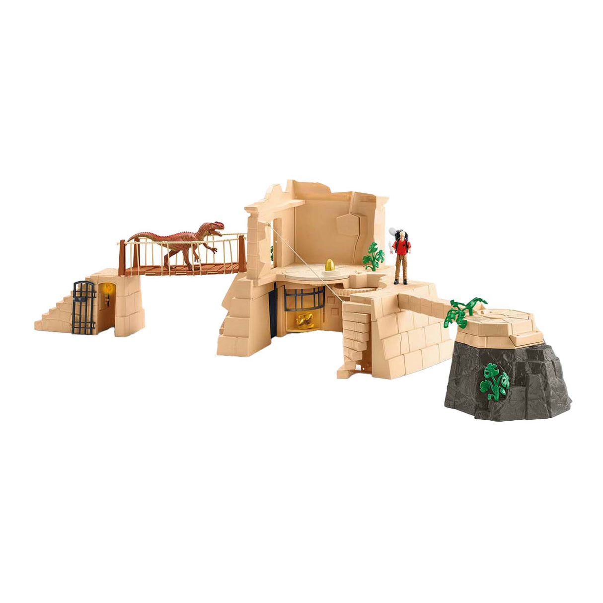 Conquête du temple des dinosaures Schleich 42657