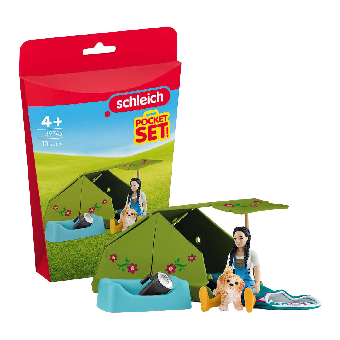 Aventure en camping du club équestre Schleich avec Kim 42745