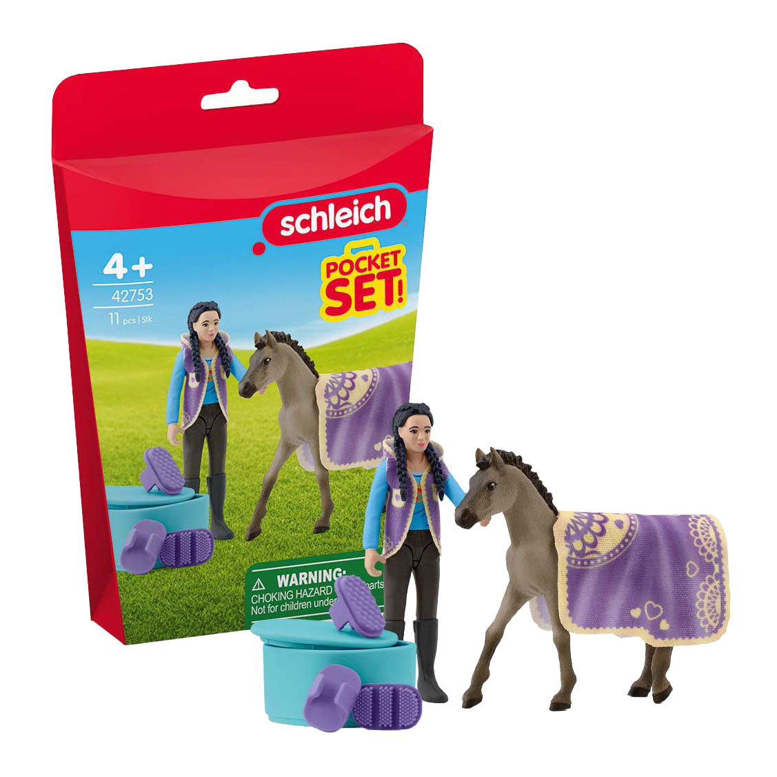 Schleich coffret beauté club équestre avec Kim 42753