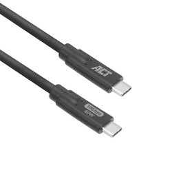 Câble USB-C act USB-C mâle USB-C mâle 3 m noir