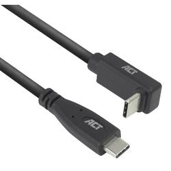 Câble USB-C act USB-C mâle USB-C mâle 0,5 m noir