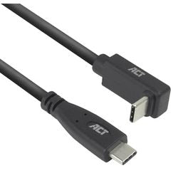 Câble USB-C act USB-C mâle USB-C mâle 2 m noir