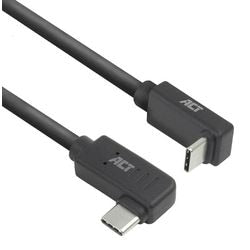 Câble USB-C act USB-C mâle USB-C mâle 2 m noir