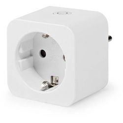 Prise intelligente Nedis smartlife - wi-fi - ip21 - compteur d'énergie - 3680 w - type f (cee 7 3) - 0 - 55 °c - android ios - blanc - 1 pièce