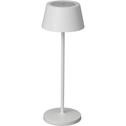 Lampe de bureau maul sur pied blanche