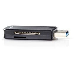 Lecteur de carte microSD noir USB 3.2 gen1