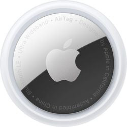 Keyfinder pomme airtag blanc