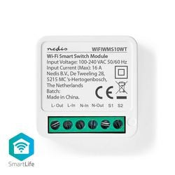 Commutateur nedis wifiwms10wt blanc