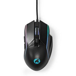Souris de jeu Nedis GMWD510BK noire