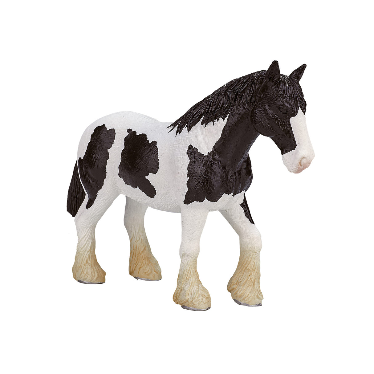 Mojo horse world cheval clydesdale noir et blanc - 387085