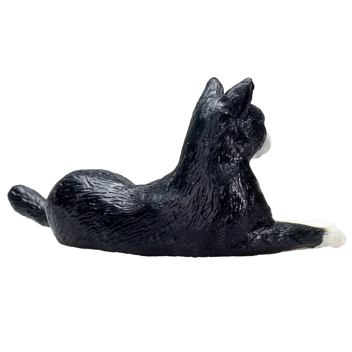 Mojo farmland chat couché noir et blanc - 387367