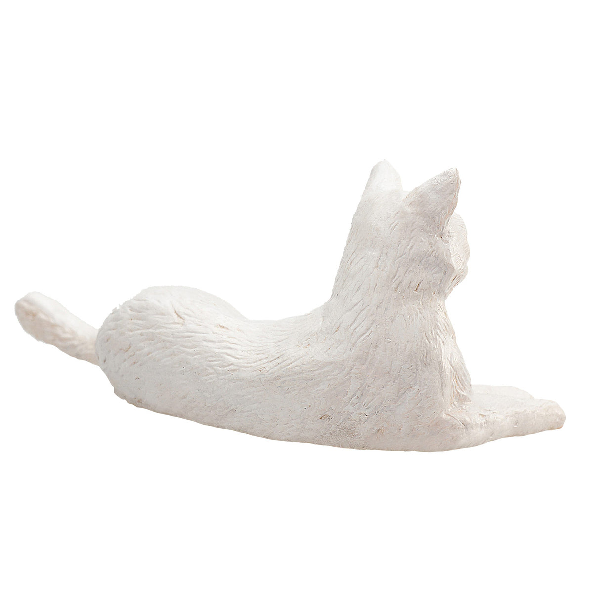 Mojo terres agricoles couché chat blanc - 387368